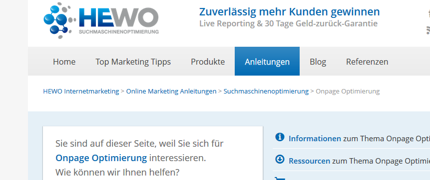 Breadcrumbs Navigation